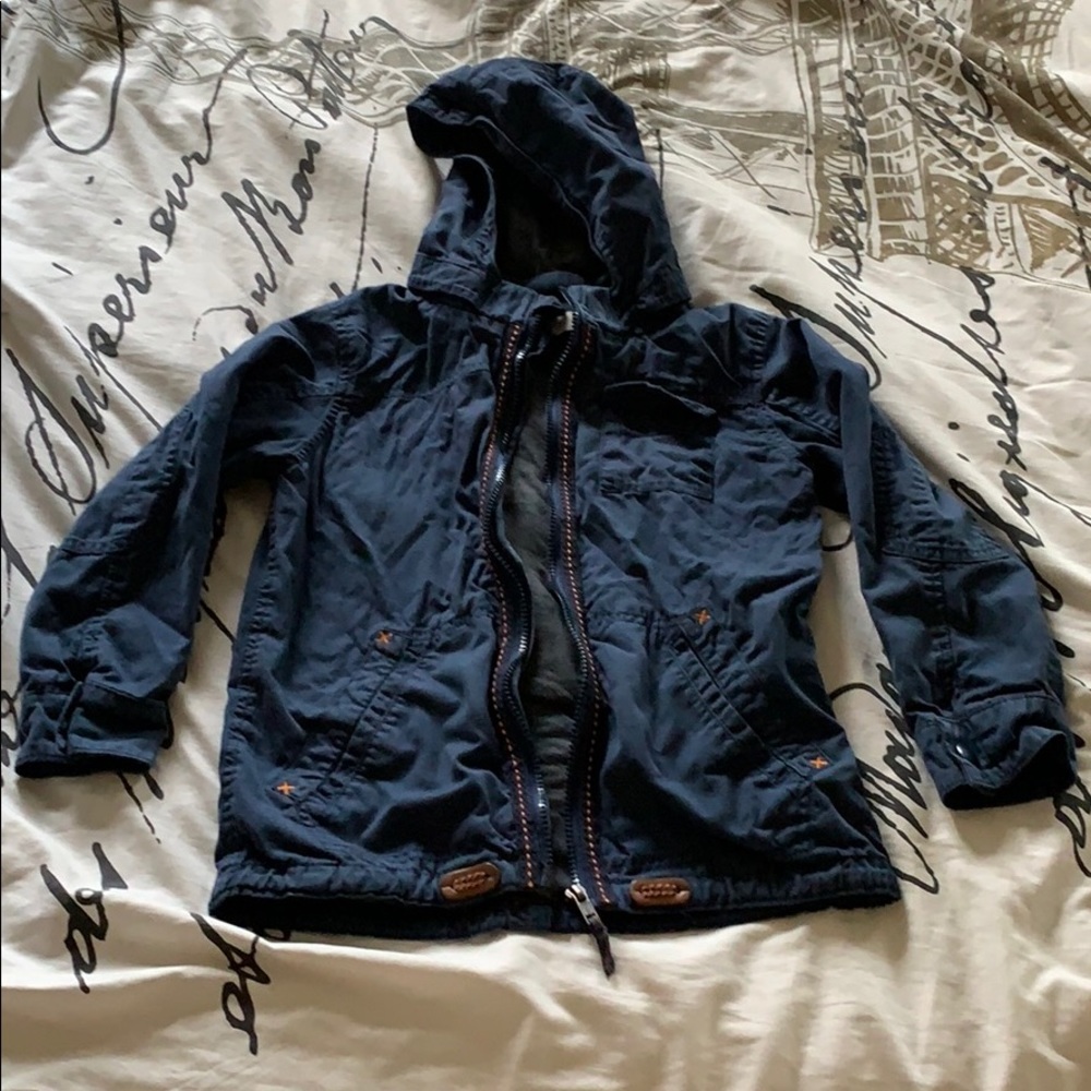 Boys’ H&M Jacket with removable hoodie 7-8Y